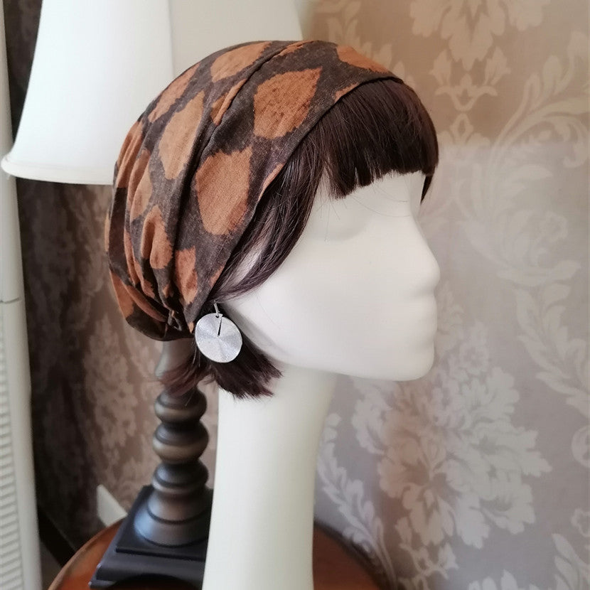 sundayhalo Natural Ramie Turban Head‑Wrap
