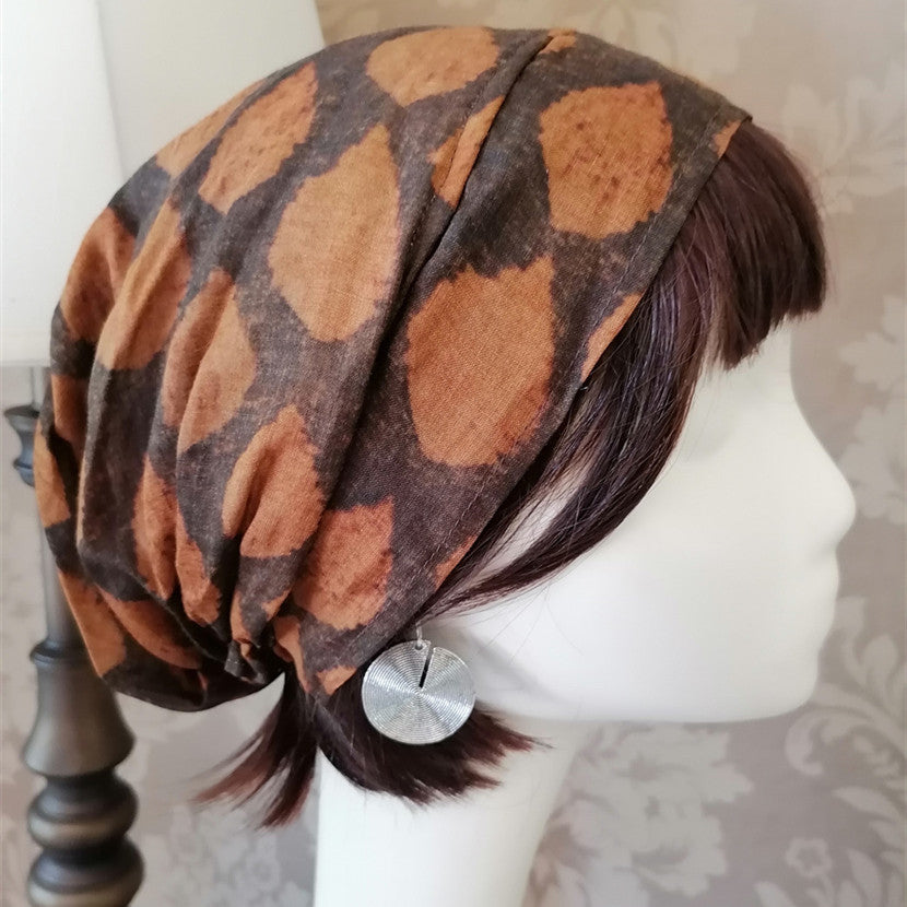 sundayhalo Natural Ramie Turban Head‑Wrap